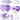 Mocsicka 118pcs Purple and Pink Butterfly Party Decoration Balloon Arch Set