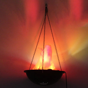 Mocsicka Halloween LED Flame Lamp Brazier