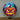Mocsicka Cartoon Style Evil Pumpkin Halloween Round Cover Backdrop