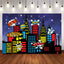 [Only Ship To U.S] Mocsicka Boom Landscape Photo Backdrop for Kid Birthday Party-Mocsicka Party