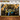 Mocsicka Happy Father's Day with Golden Balloons and Blue Tie Photo Backdrop