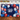 Mocsicka American flag and balloons celebrating Fourth of July Independence Day Backdrops I