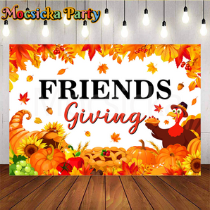 Mocsicka FRIENDS GIVING in Fall for Thanksgiving
