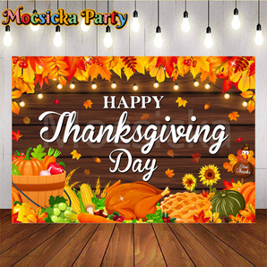 Mocsicka Happy Thanksgiving Day in Fall for Thanksgiving