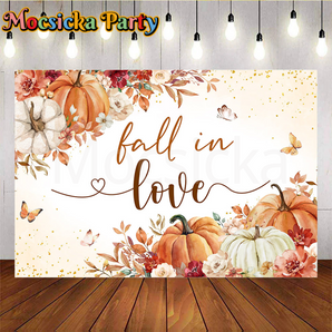 Mocsicka Fall in love with pumpkin for Baby shower