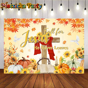 Mocsicka Fall for Jesus He Never Leaves for Thanksgiving