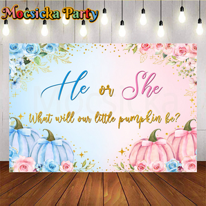Mocsicka He or She what will our little pumpkin be for Baby shower