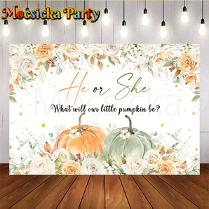 Mocsicka He or She what will our little pumpkin be for Baby shower