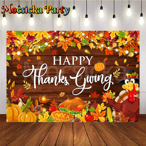 Mocsicka Happy thanksgiving in fall for Thanksgiving
