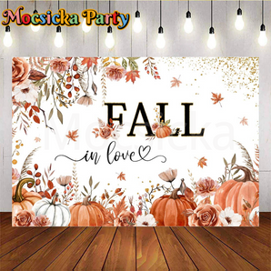 Mocsicka Fall in love with pumpkin for Baby shower