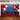 Mocsicka Blue White And Red Balloons American Independence Day Party Backdrops II