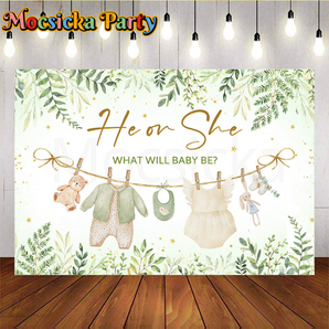 Mocsicka He or She what will baby be for Baby shower