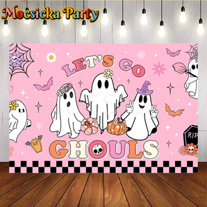 Mocsicka LET'S GO three GHOULS for Halloween