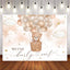 [Only Ship To U.S] Mocsicka We Can Bearly Wait Baby Shower Party Backdrop-Mocsicka Party
