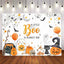 Mocsicka A Little boo is Almost Due Baby Shower Party Backdrop-Mocsicka Party