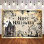 Mocsicka Vintage Castle Happy Halloween Party Backdrop-Mocsicka Party
