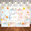 Mocsicka He or She What will Our Little Pumpkin Be Gender Reveal Party Backdrop-Mocsicka Party
