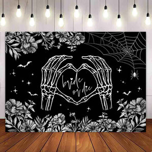 Mocsicka Bride of Die Day of the Dead Theme Background-Mocsicka Party