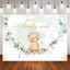 [Only Ship To U.S] Mocsicka We Can Bearly Wait Little Bear Baby Shower Backdrop-Mocsicka Party