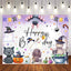 Mocsicka RIP Happy Booday Halloween Party Backdrop-Mocsicka Party