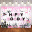 Mocsicka Halloween Theme Happy Booday Party Backdrop-Mocsicka Party
