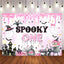Mocsicka Halloween Theme Spooky One Birthday Party Backdrop-Mocsicka Party