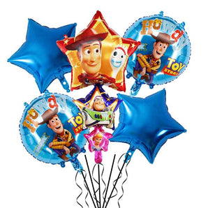 Mocsicka Toy Story Foil Balloon Accessories- Giant 5Pcs