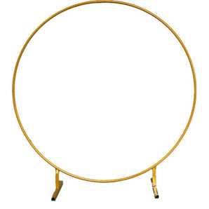 Flash sale Mocsicka White Metal Round Cover Stand Theme Party Wreath Arch Stand