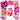 Mocsicka 111Pcs Pink Balloon Arch Set for Girls Birthday Party Foil Balloon Princess Theme Decoration