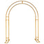 Flash Sale Mocsicka 4x8FT Outdoor Balloon Decoration Arch Iron Stand for Party Deocration