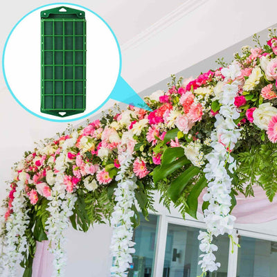 Mocsicka Rectangle Floral Foam Cage for Fresh Flowers for Table Centerpiece Floral Arrangement Accessories