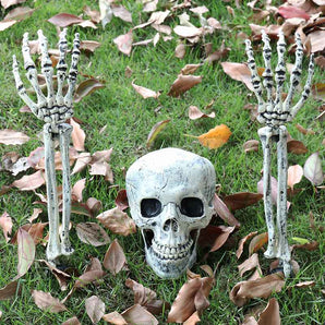 Mocsicka Halloween Luminous Skull Five-piece Decorative Floor Insert-Mocsicka Party