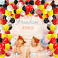 Mocsicka Mickey Mouse Latex Balloon Arch Set for Birthday Party