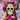 Mocsicka Day of the Dead Prom Mask Halloween Horror Party Paper Face Mask