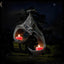 Mocsicka 2Pcs Ghost Bat LED Wall Mounted Candle Holder Halloween Party Horror Set Accessories