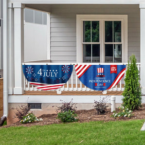 Mocsicka Independence Day Outdoor Fan Flag Decoration