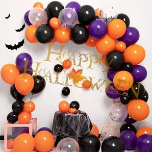 Mocsicka 115Pcs Halloween Theme Balloon Arch Set
