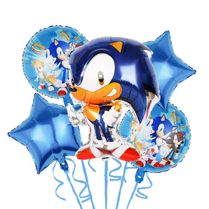 Mocsicka Sonic Foil Balloon Accessories- Giant 5Pcs