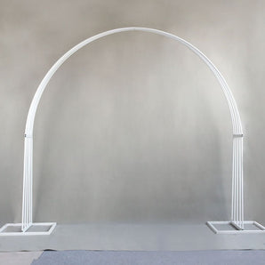 Flash Sale Mocsicka Large Outdoor Arch Iron Stand for Party Decoration