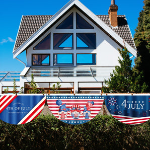 Mocsicka Independence Day Outdoor Fan Flag Decoration