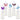 Mocsicka 48pcs Butterfly Themed Party Straw Supplies