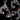 Mocsicka 2Pcs Ghost Bat LED Wall Mounted Candle Holder Halloween Party Horror Set Accessories
