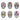 Mocsicka Day of the Dead Prom Mask Halloween Horror Party Paper Face Mask