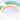 Mocsicka Rainbow and Little Stars Happy Birthday Party Backdrop