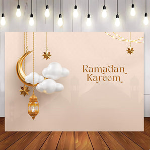 Mocsicka Eid Ramadan Kareem Party Decorations Backdrop