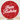 Mocsicka Glitter Red Happy Birthday Party Round Cover Backdrop