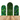 Mocsicka Lush Greenery Double-printed Chiara Arch Cover Backdrop