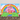 Mocsicka Candy Rainbow Castle for Christmas Backdrop