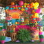 Mocsicka Tropical Hawaiian Style Round cover and Cylinder Cover Kit for Party Decoration-Mocsicka Party