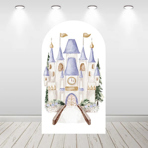 Mocsicka Castle Double-printed Arch Cover Backdrop
